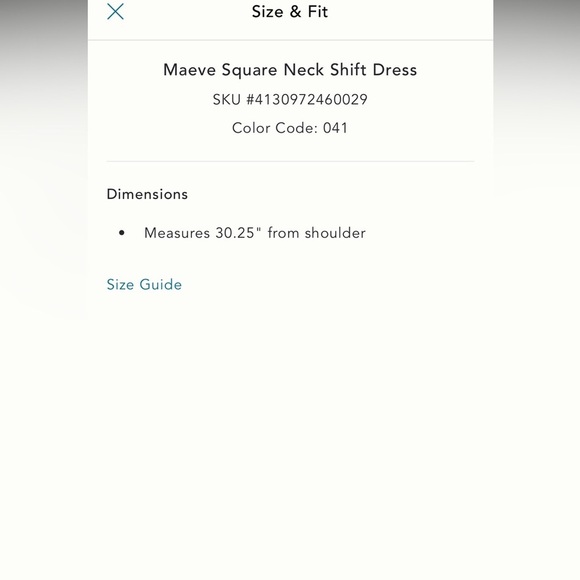 NWT new medium Anthropologie Maeve square neck shift dress strawberry navy blue - Picture 14 of 17